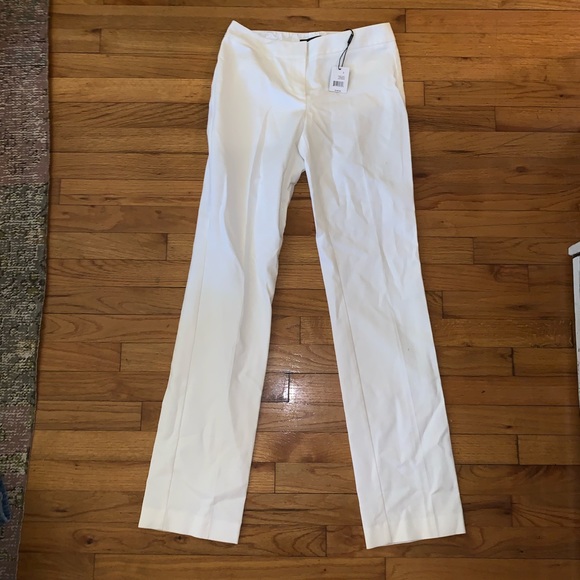 Tahari Pants - Tahari Terry Pant Joey White
